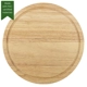 Hevea Wood Board - Round - Grooved..