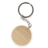 Hevea Wood Key Chain