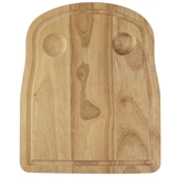 Hevea Egg Board - 2 Holes - Grooved