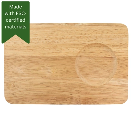 Hevea Wood Breakfast Board