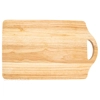 Hevea Wood Grooved Board with Handle - Large