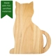 Hevea Chopping Board - Cat