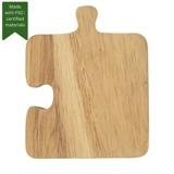 Wooden Puzzle Piece Coaster