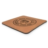 Coaster - Laserable Leatherette (Square) - Brown/Black