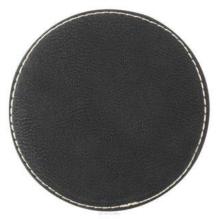 Coaster - Laserable Leatherette (Round..