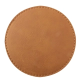Coaster - Laserable Leatherette (Round..