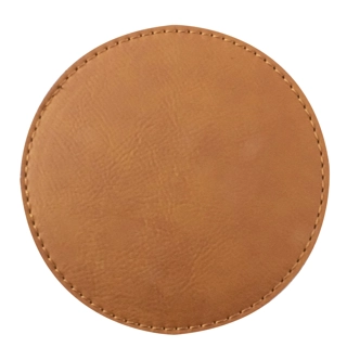 Coaster - Laserable Leatherette (Round..