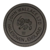 Coaster - Laserable Leatherette (Round) - Grey/Black