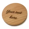Thick Coaster - Beech Wood - Round