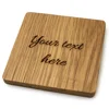 Thick Coaster - Oak Wood - Square