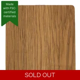 Thick Coaster - Oak Wood - Square