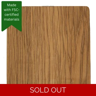 Thick Coaster - Oak Wood - Square Thick Coaster - Oak Wood - Square