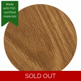 Thick Coaster - Oak Wood - Round