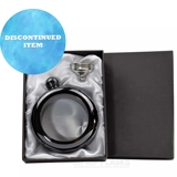 Hip Flask Bangle in Gift Box - Black