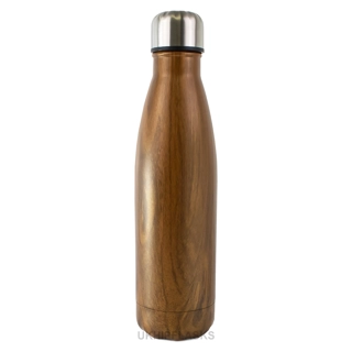 Thermal Bottle - 500ml - Wooden Dark