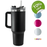 40oz Tumbler with Straw Lid