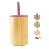 Bamboo Cup with Straw (150ml)