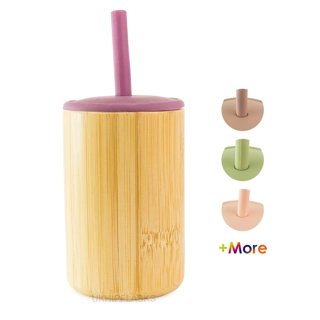 Bamboo Cup with Straw (150ml)