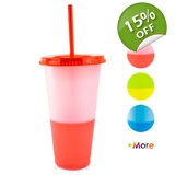 Colour Changing - 24oz Cold Cup with S..