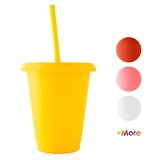 16oz Cold Cup with Straw