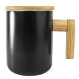380ml Ceramic Mug with Wood Handle and..