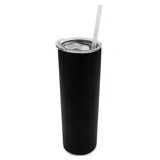 Tumbler with Straw - 22oz - Black