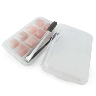 Pink Crystal Jade Ice Wine Stones PP B..