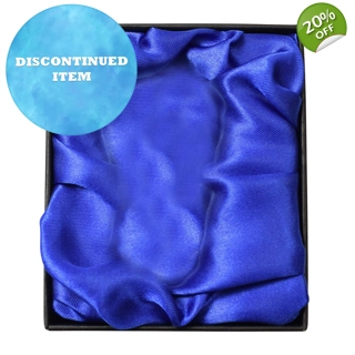 Gift Box - For Belt Watch - Satin - Blue