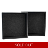 Black - Paper Gift Box - For 4 Coasters
