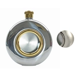 5oz Round Hip Flask - Ring