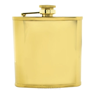 6oz Lipped Hip Flask - ..