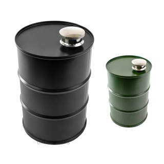 25oz - Oil Drum Hip Flask