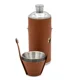 Hunter Hip Flask - PU Leather - 8o..