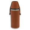Hunter Hip Flask - PU Leather - 8oz - Tan