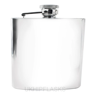 6oz Shiny High Quality Hip Flask