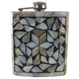 Shell Hip Flask - Style 1 - Grade B