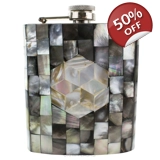 Shell Hip Flask - Style 2 - Grade B