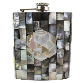 Shell Hip Flask - Style 2 - Grade B