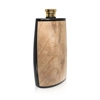 Mango Wood and Horn Hip Flask