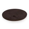 Coaster - Round- PU - Brown