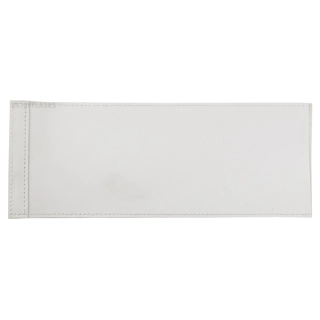PU Leather Cut, Taped, Loose - White (..