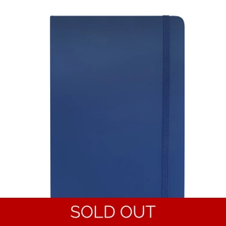 A5 PU Leather Notebook - Blue