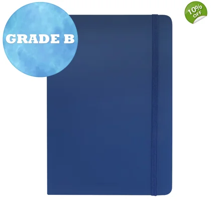 A5 PU Leather Notebook - Blue - Grade B