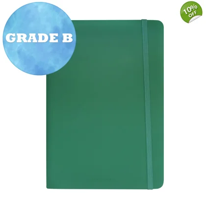 A5 PU Leather Notebook - Green - Grade B