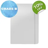 A5 PU Leather Notebook - White - Grade B