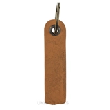 Key Fob - Rectangular - Real Leather -..