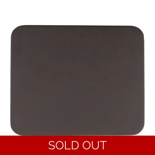 Mouse Mat - Real Leather - Dark Brown
