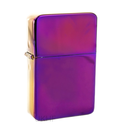 Star - Brass - Purple Lighter