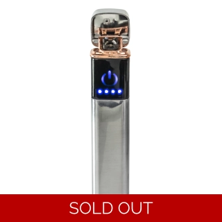 USB - Slim Arc - Silver Lighter