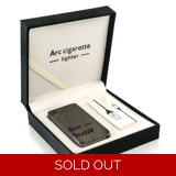 USB - Arc - Rectangular Lighter - Black